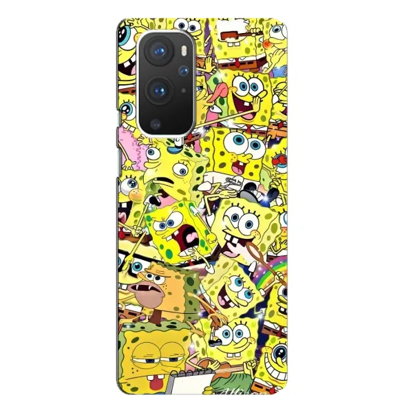 Чехол с рисунком «Спанч Боб Арт» для OnePlus 9 Pro Чехол с рисунком «Спанч Боб Арт» для OnePlus 9 Pro