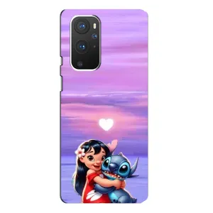 Чехол с рисунком «Стич и Лило» для OnePlus 9 Pro