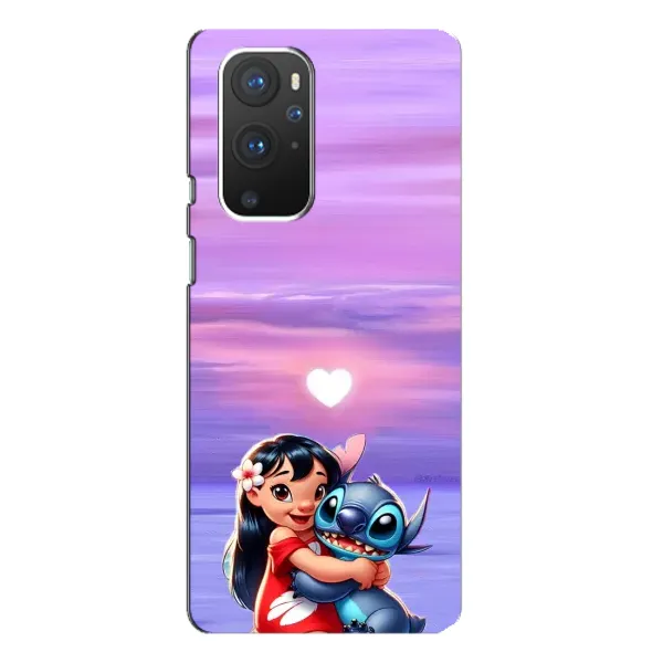 Чехол с рисунком «Стич и Лило» для OnePlus 9 Pro
