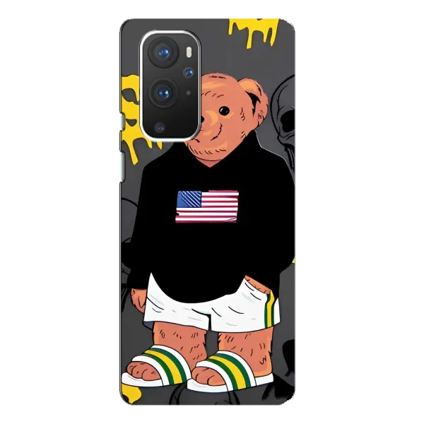 Чехол с рисунком «Teddy USA» для OnePlus 9 Pro Чехол с рисунком «Teddy USA» для OnePlus 9 Pro