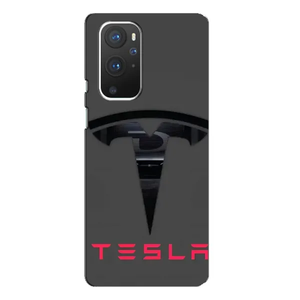 Чехол с рисунком «Logo TESLA» для OnePlus 9 Pro