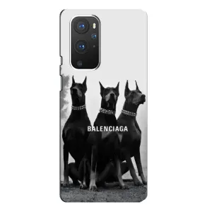 Чехол с рисунком «Три добермана» для OnePlus 9 Pro