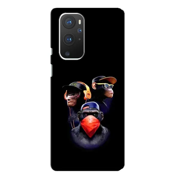 Чехол с рисунком «Три обезьяны» для OnePlus 9 Pro Чехол с рисунком «Три обезьяны» для OnePlus 9 Pro
