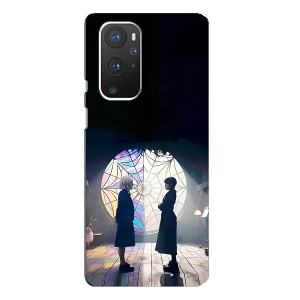 Чехол с рисунком «Уэнсдей и Энди» для OnePlus 9 Pro Чехол с рисунком «Уэнсдей и Энди» для OnePlus 9 Pro
