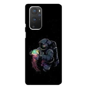 Силиконовый Чехол с принтом "Космонавты" на OnePlus 9 Pro (В руках земля)