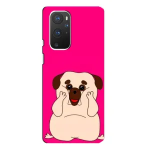 Чехол (ТПУ) Милые собачки для OnePlus 9 Pro (Веселый Мопсик)