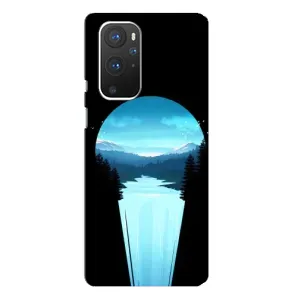 Летний Чехол на OnePlus 9 Pro (Синий Водопад)
