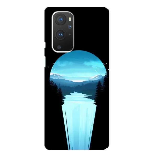 Чехол с рисунком «Синий Водопад» для OnePlus 9 Pro
