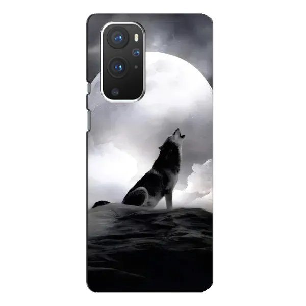 Чехол с рисунком «Волк и луна» для OnePlus 9 Pro Чехол с рисунком «Волк и луна» для OnePlus 9 Pro