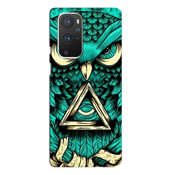 Чохол з малюнком «Зелена сова» для OnePlus 9 Pro Чохол з малюнком «Зелена сова» для OnePlus 9 Pro