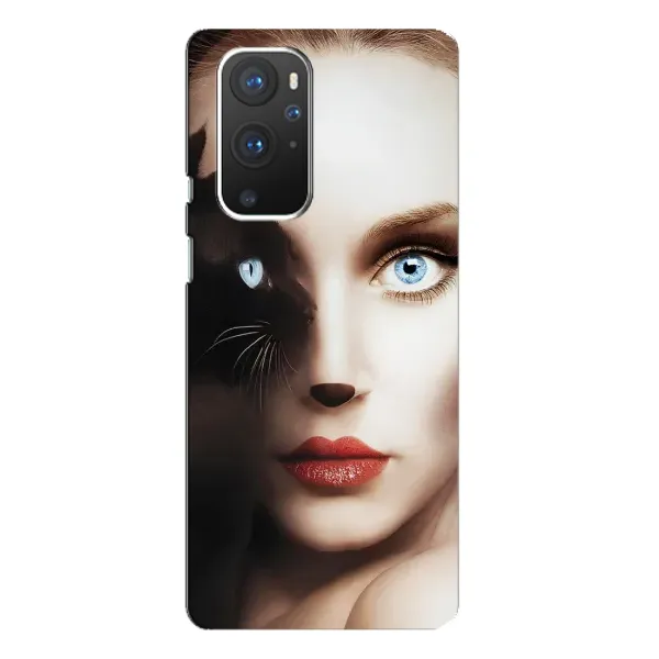 Чехол с рисунком «Женщина кошка» для OnePlus 9 Pro Чехол с рисунком «Женщина кошка» для OnePlus 9 Pro