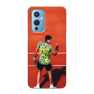 Чехлы с принтом Спортивная тематика для OnePlus 9 (Алькарас Теннисист)