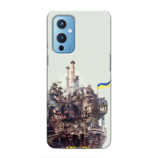 Чехол с рисунком «Азовсталь» для OnePlus 9 Чехол с рисунком «Азовсталь» для OnePlus 9