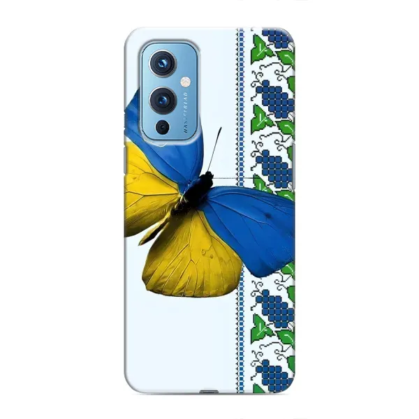 Чехол с рисунком «Бабочка» для OnePlus 9 Чехол с рисунком «Бабочка» для OnePlus 9
