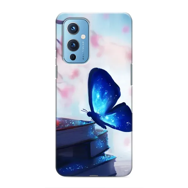Чехол с рисунком «Бабочка синяя» для OnePlus 9 Чехол с рисунком «Бабочка синяя» для OnePlus 9
