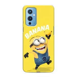 Мультяшний принт на Чохол для ВанПлас 9 (Banana)