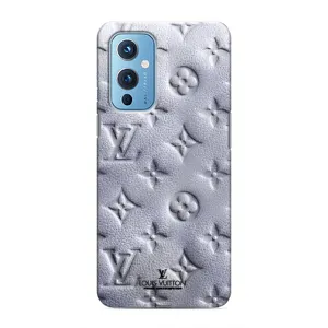 Текстурний Чохол Louis Vuitton для ВанПлас 9 (Білий ЛВ)