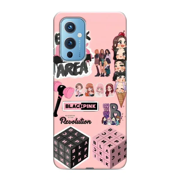 Чохол з малюнком «BLACK PINK колаж» для OnePlus 9