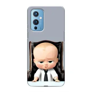 Мультяшный принт на Чехол для ВанПлас 9 (BOSS)