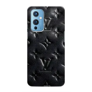 Текстурний Чохол Louis Vuitton для ВанПлас 9 (Чорний ЛВ)