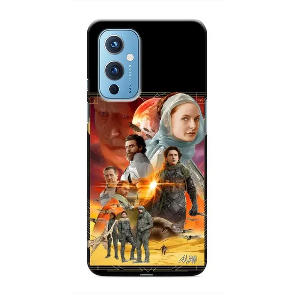 Чехол с рисунком «Д Ю Н А» для OnePlus 9
