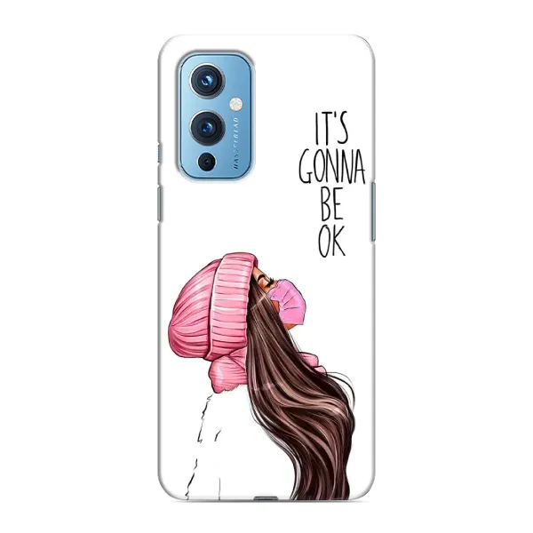 Чехол с рисунком «Девушка в маске» для OnePlus 9 Чехол с рисунком «Девушка в маске» для OnePlus 9