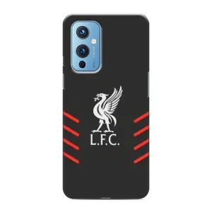 Силіконові Чохли з принтом Футбол на OnePlus 9 (Емблема Liverpool)