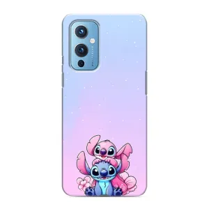 Чохол з малюнком «Ейнджел і Стіч» для OnePlus 9