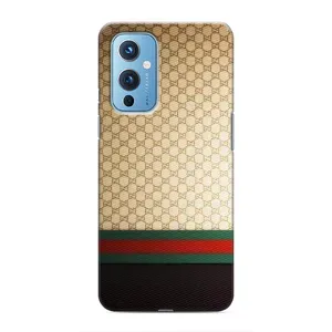 Чохли бренд ГУЧЧІ для OnePlus 9 (Фон Гуччі)