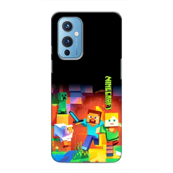 Чехол с рисунком «Герой Майнкрафт» для OnePlus 9 Чехол с рисунком «Герой Майнкрафт» для OnePlus 9