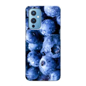 Чехол с изображением  вкусной еды для OnePlus 9 (Голубика)