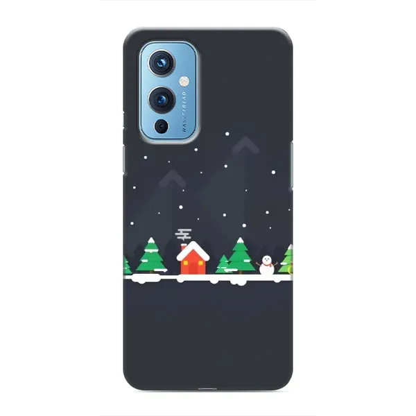 Чехол с рисунком «Город зимний» для OnePlus 9 Чехол с рисунком «Город зимний» для OnePlus 9