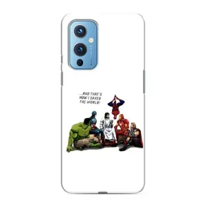 Чехол с рисунком «Иисус супергерой» для OnePlus 9