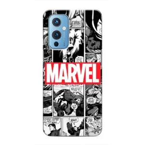 Силиконовый Чехол для OnePlus 9 (Комикс Марвел)