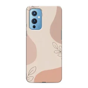 Чохол квітковий дизайн для OnePlus 9 (Кориневий фон)