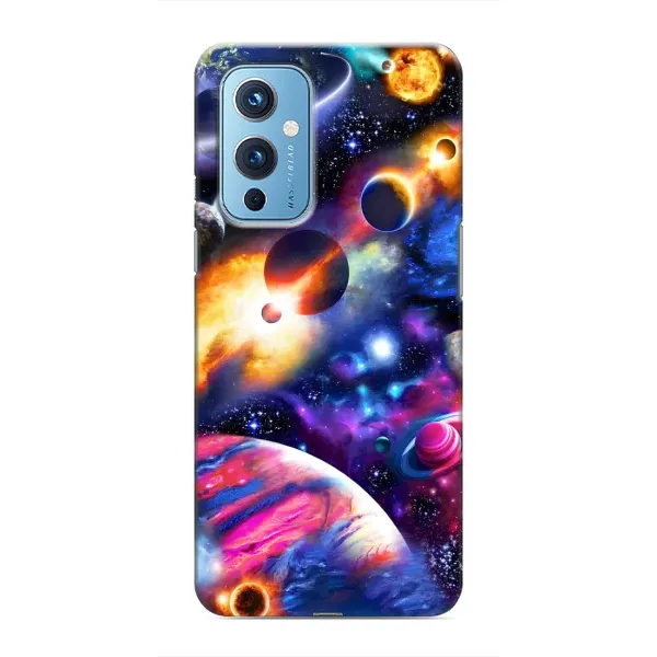 Чехол с рисунком «Космический мир» для OnePlus 9