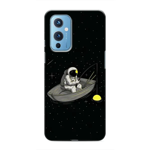Чехол с рисунком «Космонавт на рыбалке» для OnePlus 9 Чехол с рисунком «Космонавт на рыбалке» для OnePlus 9
