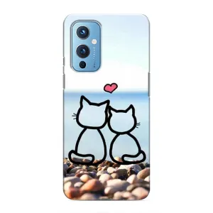 Силиконовые Чехлы Любимому человеку для OnePlus 9 (Котейки)