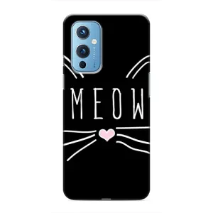 Бампер с изображением Котиков для ВанПлас 9 (КОТИК MEOW)
