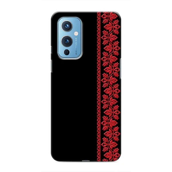 Чехол с рисунком «Красная Вышиванка» для OnePlus 9 Чехол с рисунком «Красная Вышиванка» для OnePlus 9