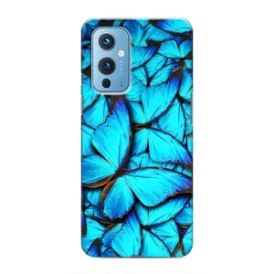 Силиконовый бампер с картинкой животных для OnePlus 9 (Крылья бабочек)