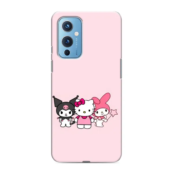 Чехол с рисунком «Куроми Мелоди Китти» для OnePlus 9 Чехол с рисунком «Куроми Мелоди Китти» для OnePlus 9