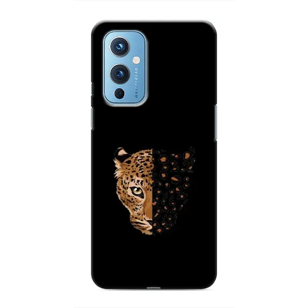 Чехол с рисунком «Леопард на черном» для OnePlus 9 Чехол с рисунком «Леопард на черном» для OnePlus 9