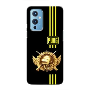 Чехол (TPU) с картинкой "Лого Пабг" на ВанПлас 9 (Лого PUPG)