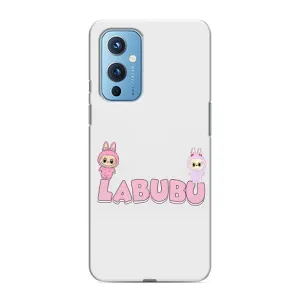 Чехол с принтом Лабубу для OnePlus 9 (Логотип Лабубу)