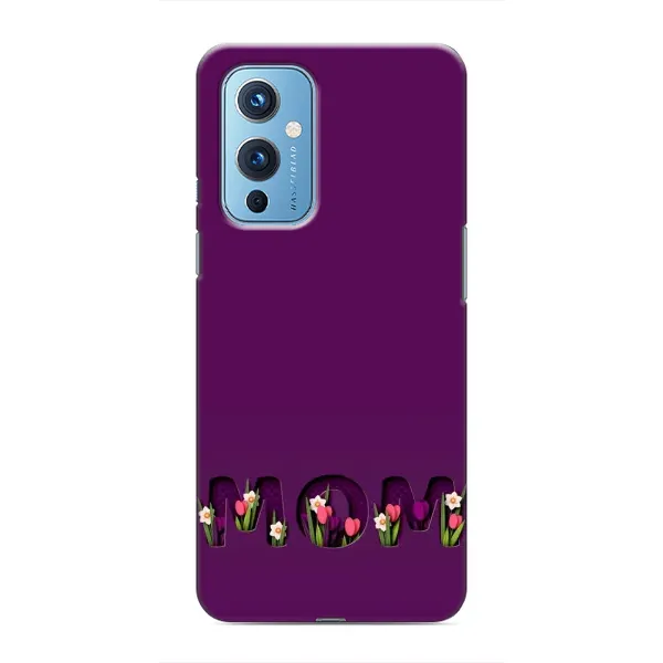 Чехол с рисунком «Мама с цветами» для OnePlus 9