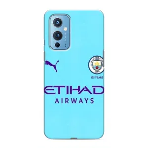 Силіконові Чохли з принтом Футбол на OnePlus 9 (Man City)