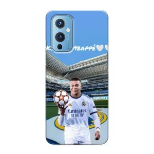Чехол (TPU) с Футболистом на OnePlus 9 (Mbappe Real)