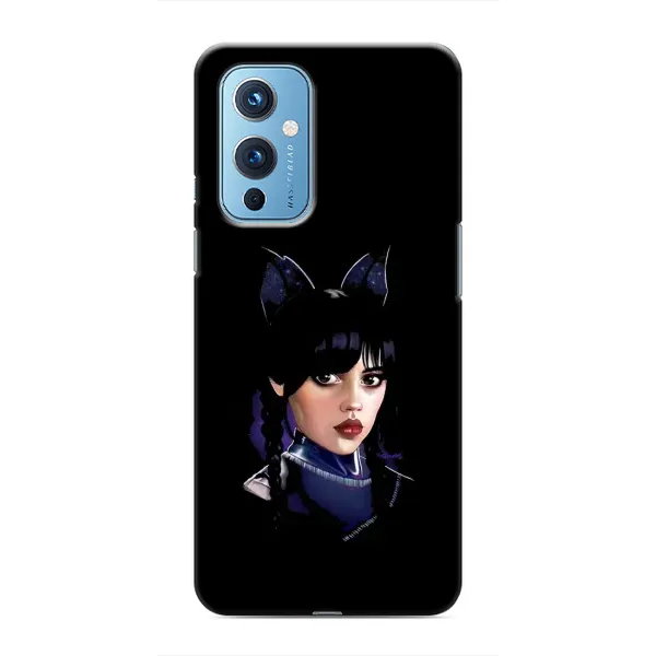 Чехол с рисунком «Милая Уэнсдей» для OnePlus 9 Чехол с рисунком «Милая Уэнсдей» для OnePlus 9