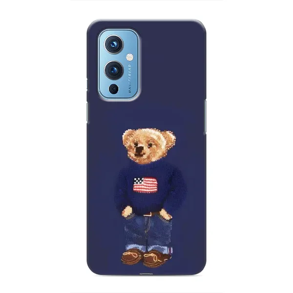 Чехол с рисунком «Мишка USA» для OnePlus 9 Чехол с рисунком «Мишка USA» для OnePlus 9
